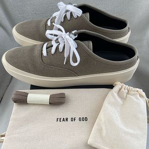 Fear of God - 101 backless sneakers. Size EU 44/US 11. Color-Taupe $300
